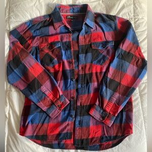 Tri colored Vans Flannel